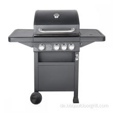 3 Brenner Gasgrill mit 2 faltbaren Tischen